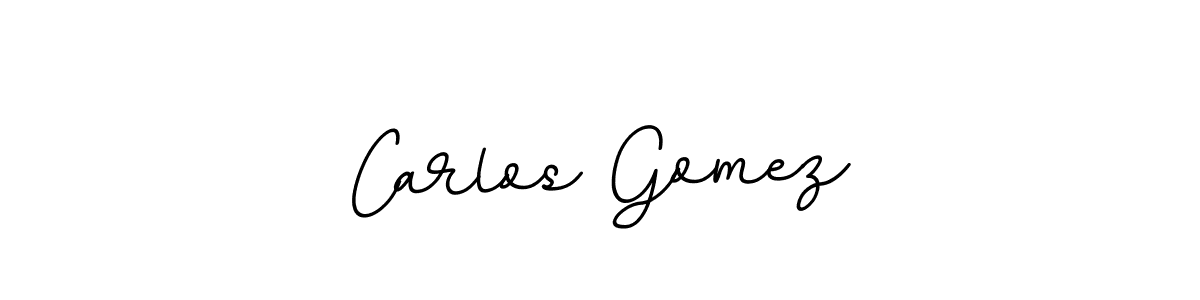 Use a signature maker to create a handwritten signature online. With this signature software, you can design (BallpointsItalic-DORy9) your own signature for name Carlos Gomez. Carlos Gomez signature style 11 images and pictures png
