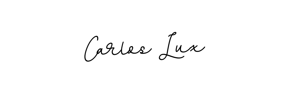 Create a beautiful signature design for name Carlos Lux. With this signature (BallpointsItalic-DORy9) fonts, you can make a handwritten signature for free. Carlos Lux signature style 11 images and pictures png