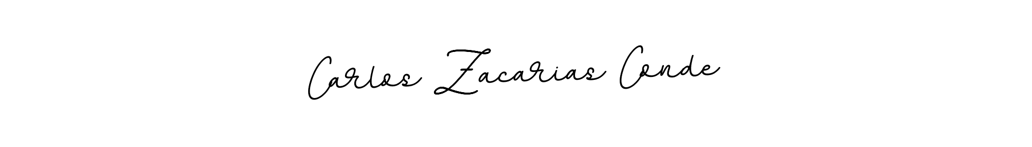 Design your own signature with our free online signature maker. With this signature software, you can create a handwritten (BallpointsItalic-DORy9) signature for name Carlos Zacarias Conde. Carlos Zacarias Conde signature style 11 images and pictures png