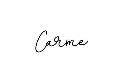 Carme stylish signature style. Best Handwritten Sign (BallpointsItalic-DORy9) for my name. Handwritten Signature Collection Ideas for my name Carme. Carme signature style 11 images and pictures png