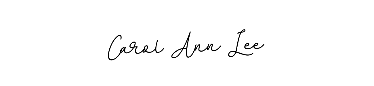 Make a beautiful signature design for name Carol Ann Lee. With this signature (BallpointsItalic-DORy9) style, you can create a handwritten signature for free. Carol Ann Lee signature style 11 images and pictures png