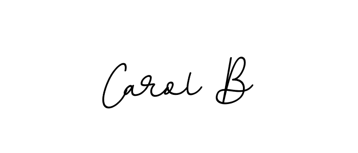 Also You can easily find your signature by using the search form. We will create Carol B name handwritten signature images for you free of cost using BallpointsItalic-DORy9 sign style. Carol B signature style 11 images and pictures png