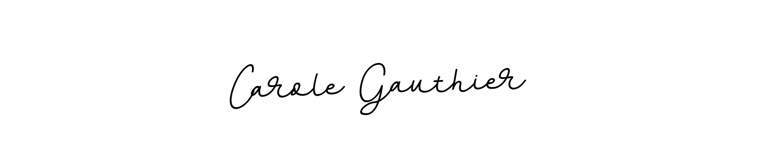 It looks lik you need a new signature style for name Carole Gauthier. Design unique handwritten (BallpointsItalic-DORy9) signature with our free signature maker in just a few clicks. Carole Gauthier signature style 11 images and pictures png