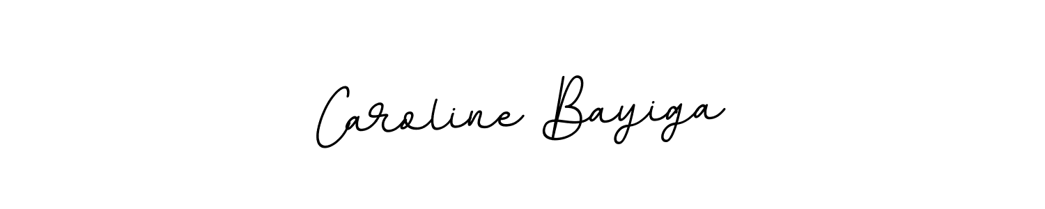 Design your own signature with our free online signature maker. With this signature software, you can create a handwritten (BallpointsItalic-DORy9) signature for name Caroline Bayiga. Caroline Bayiga signature style 11 images and pictures png