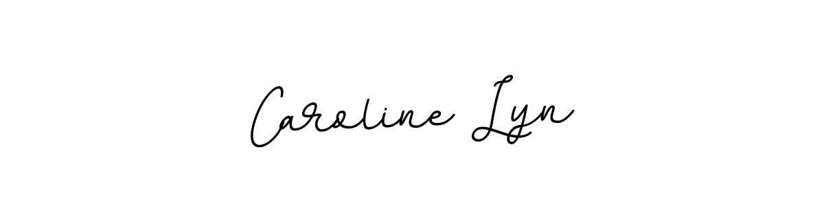How to make Caroline Lyn name signature. Use BallpointsItalic-DORy9 style for creating short signs online. This is the latest handwritten sign. Caroline Lyn signature style 11 images and pictures png