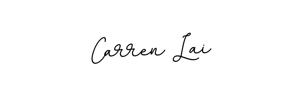 This is the best signature style for the Carren Lai name. Also you like these signature font (BallpointsItalic-DORy9). Mix name signature. Carren Lai signature style 11 images and pictures png