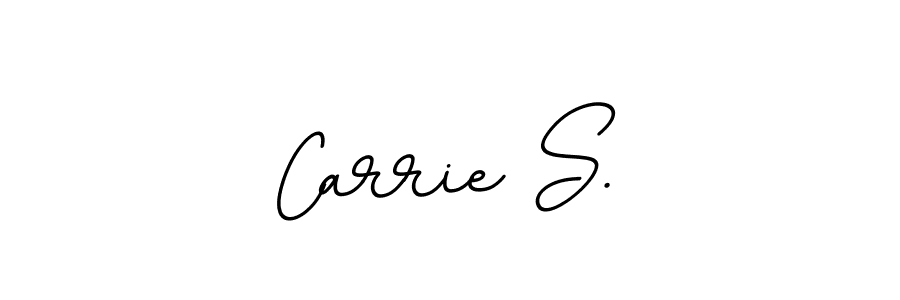 How to make Carrie S. signature? BallpointsItalic-DORy9 is a professional autograph style. Create handwritten signature for Carrie S. name. Carrie S. signature style 11 images and pictures png