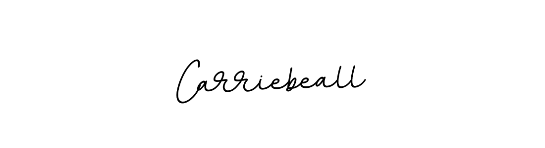 Create a beautiful signature design for name Carriebeall. With this signature (BallpointsItalic-DORy9) fonts, you can make a handwritten signature for free. Carriebeall signature style 11 images and pictures png