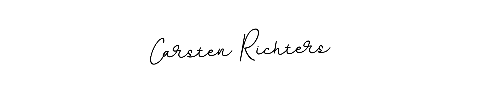 Create a beautiful signature design for name Carsten Richters. With this signature (BallpointsItalic-DORy9) fonts, you can make a handwritten signature for free. Carsten Richters signature style 11 images and pictures png