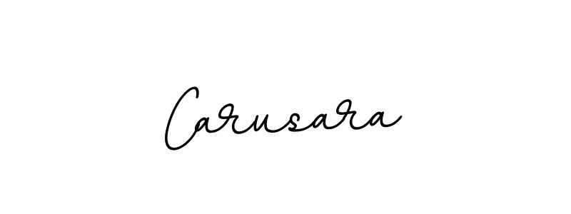 Design your own signature with our free online signature maker. With this signature software, you can create a handwritten (BallpointsItalic-DORy9) signature for name Carusara. Carusara signature style 11 images and pictures png