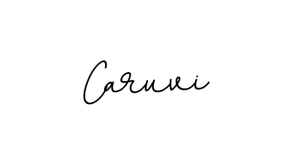 You should practise on your own different ways (BallpointsItalic-DORy9) to write your name (Caruvi) in signature. don't let someone else do it for you. Caruvi signature style 11 images and pictures png