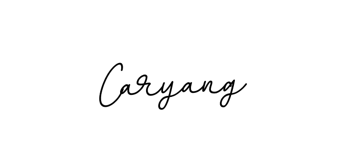 Use a signature maker to create a handwritten signature online. With this signature software, you can design (BallpointsItalic-DORy9) your own signature for name Caryang. Caryang signature style 11 images and pictures png