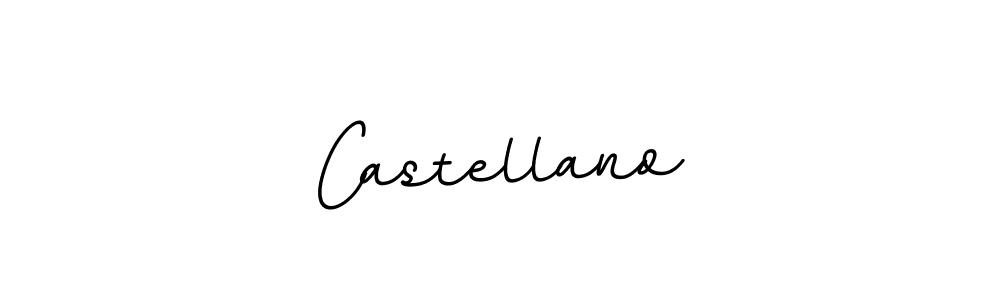 Castellano stylish signature style. Best Handwritten Sign (BallpointsItalic-DORy9) for my name. Handwritten Signature Collection Ideas for my name Castellano. Castellano signature style 11 images and pictures png