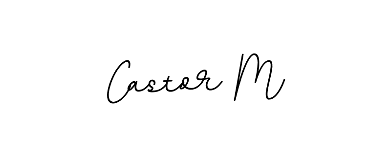 You should practise on your own different ways (BallpointsItalic-DORy9) to write your name (Castor M) in signature. don't let someone else do it for you. Castor M signature style 11 images and pictures png