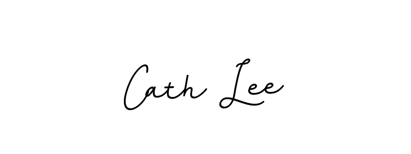 Design your own signature with our free online signature maker. With this signature software, you can create a handwritten (BallpointsItalic-DORy9) signature for name Cath Lee. Cath Lee signature style 11 images and pictures png