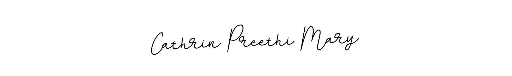 Design your own signature with our free online signature maker. With this signature software, you can create a handwritten (BallpointsItalic-DORy9) signature for name Cathrin Preethi Mary. Cathrin Preethi Mary signature style 11 images and pictures png