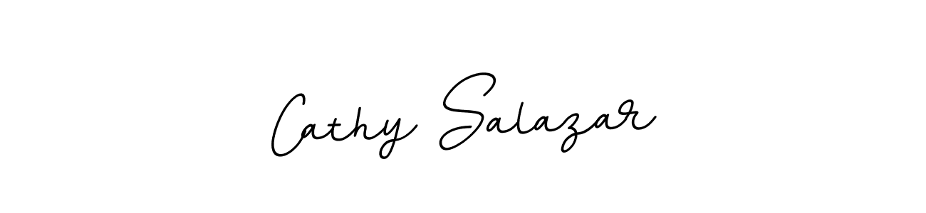 Create a beautiful signature design for name Cathy Salazar. With this signature (BallpointsItalic-DORy9) fonts, you can make a handwritten signature for free. Cathy Salazar signature style 11 images and pictures png