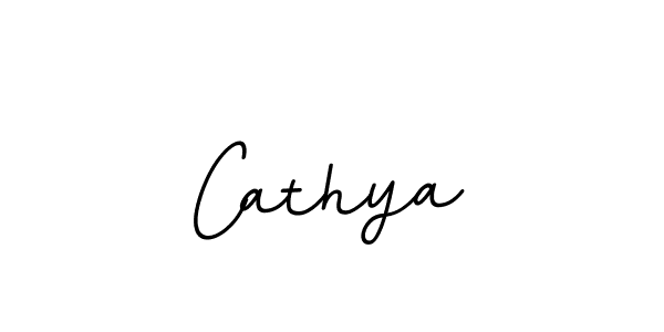 Cathya stylish signature style. Best Handwritten Sign (BallpointsItalic-DORy9) for my name. Handwritten Signature Collection Ideas for my name Cathya. Cathya signature style 11 images and pictures png