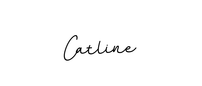 Make a beautiful signature design for name Catline. With this signature (BallpointsItalic-DORy9) style, you can create a handwritten signature for free. Catline signature style 11 images and pictures png