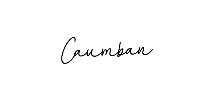 Design your own signature with our free online signature maker. With this signature software, you can create a handwritten (BallpointsItalic-DORy9) signature for name Caumban. Caumban signature style 11 images and pictures png