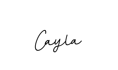 Make a beautiful signature design for name Cayla. With this signature (BallpointsItalic-DORy9) style, you can create a handwritten signature for free. Cayla signature style 11 images and pictures png