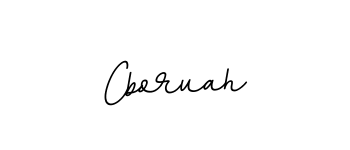 You should practise on your own different ways (BallpointsItalic-DORy9) to write your name (Cboruah) in signature. don't let someone else do it for you. Cboruah signature style 11 images and pictures png