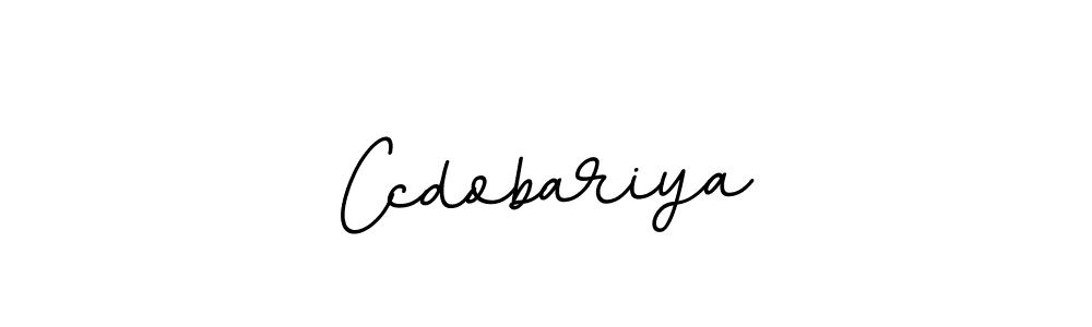 Use a signature maker to create a handwritten signature online. With this signature software, you can design (BallpointsItalic-DORy9) your own signature for name Ccdobariya. Ccdobariya signature style 11 images and pictures png