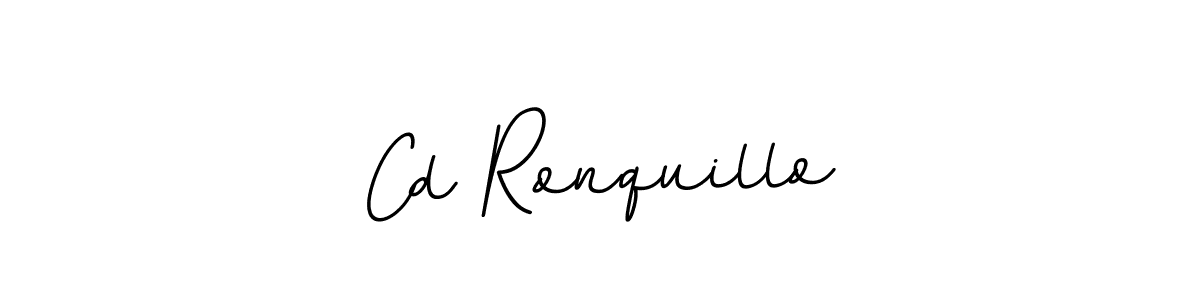 Create a beautiful signature design for name Cd Ronquillo. With this signature (BallpointsItalic-DORy9) fonts, you can make a handwritten signature for free. Cd Ronquillo signature style 11 images and pictures png