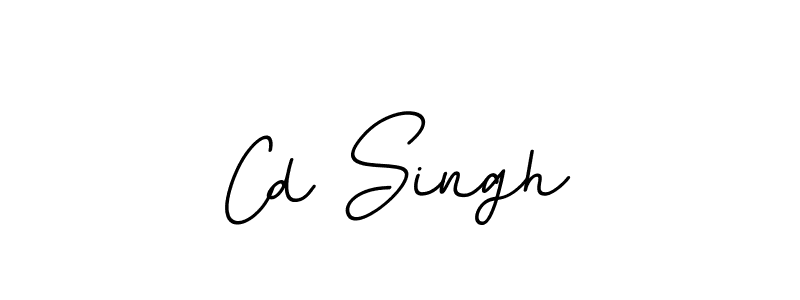 You should practise on your own different ways (BallpointsItalic-DORy9) to write your name (Cd Singh) in signature. don't let someone else do it for you. Cd Singh signature style 11 images and pictures png