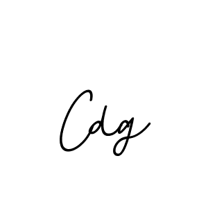Design your own signature with our free online signature maker. With this signature software, you can create a handwritten (BallpointsItalic-DORy9) signature for name Cdg. Cdg signature style 11 images and pictures png