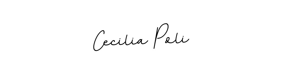 The best way (BallpointsItalic-DORy9) to make a short signature is to pick only two or three words in your name. The name Cecilia Poli include a total of six letters. For converting this name. Cecilia Poli signature style 11 images and pictures png