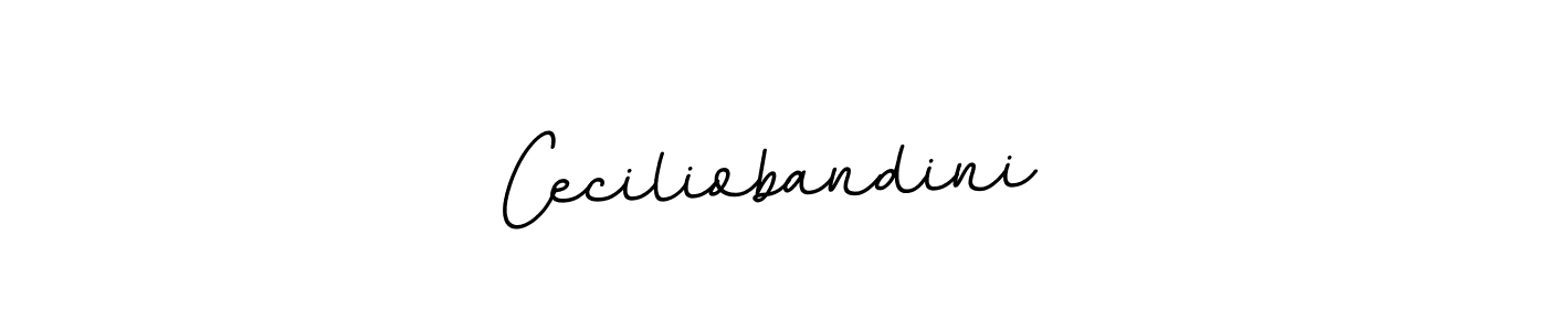 Create a beautiful signature design for name Ceciliobandini. With this signature (BallpointsItalic-DORy9) fonts, you can make a handwritten signature for free. Ceciliobandini signature style 11 images and pictures png