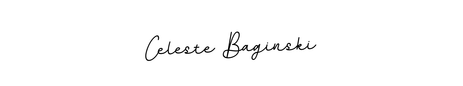 Design your own signature with our free online signature maker. With this signature software, you can create a handwritten (BallpointsItalic-DORy9) signature for name Celeste Baginski. Celeste Baginski signature style 11 images and pictures png