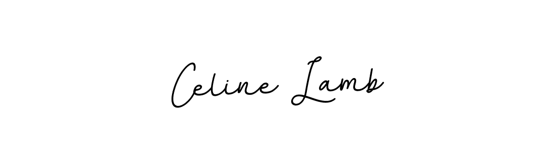 Design your own signature with our free online signature maker. With this signature software, you can create a handwritten (BallpointsItalic-DORy9) signature for name Celine Lamb. Celine Lamb signature style 11 images and pictures png
