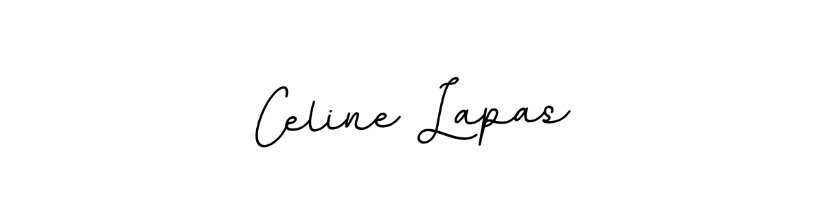 The best way (BallpointsItalic-DORy9) to make a short signature is to pick only two or three words in your name. The name Celine Lapas include a total of six letters. For converting this name. Celine Lapas signature style 11 images and pictures png