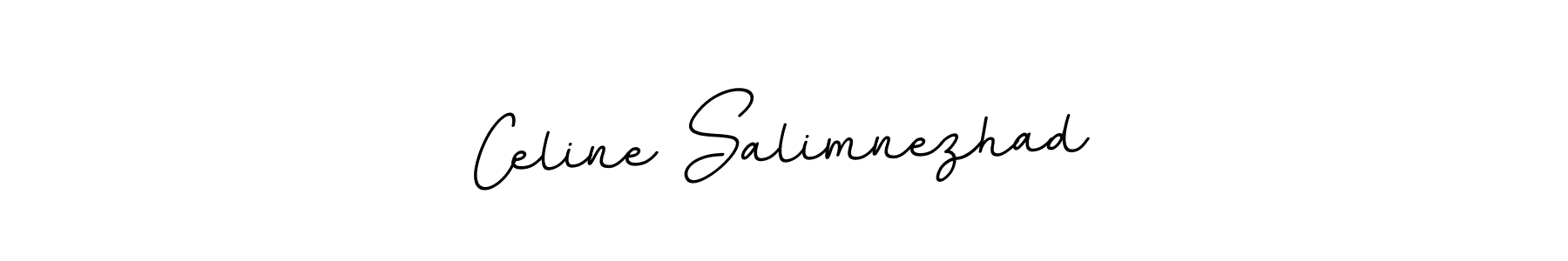 Use a signature maker to create a handwritten signature online. With this signature software, you can design (BallpointsItalic-DORy9) your own signature for name Celine Salimnezhad. Celine Salimnezhad signature style 11 images and pictures png