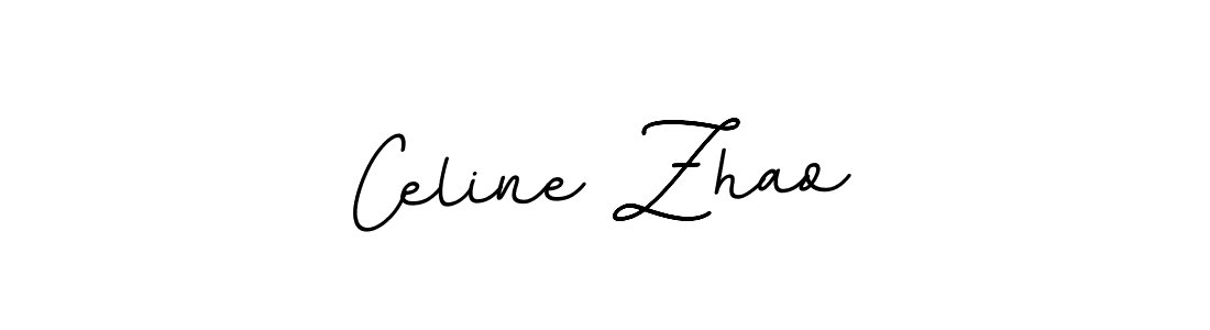Design your own signature with our free online signature maker. With this signature software, you can create a handwritten (BallpointsItalic-DORy9) signature for name Celine Zhao. Celine Zhao signature style 11 images and pictures png