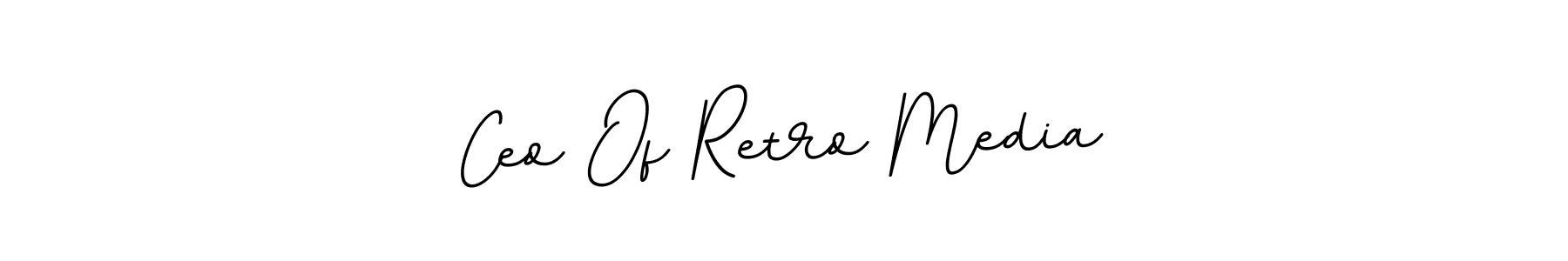 The best way (BallpointsItalic-DORy9) to make a short signature is to pick only two or three words in your name. The name Ceo Of Retro Media include a total of six letters. For converting this name. Ceo Of Retro Media signature style 11 images and pictures png