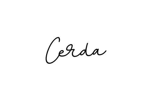 How to make Cerda name signature. Use BallpointsItalic-DORy9 style for creating short signs online. This is the latest handwritten sign. Cerda signature style 11 images and pictures png