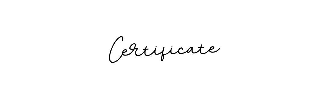 Use a signature maker to create a handwritten signature online. With this signature software, you can design (BallpointsItalic-DORy9) your own signature for name Certificate. Certificate signature style 11 images and pictures png