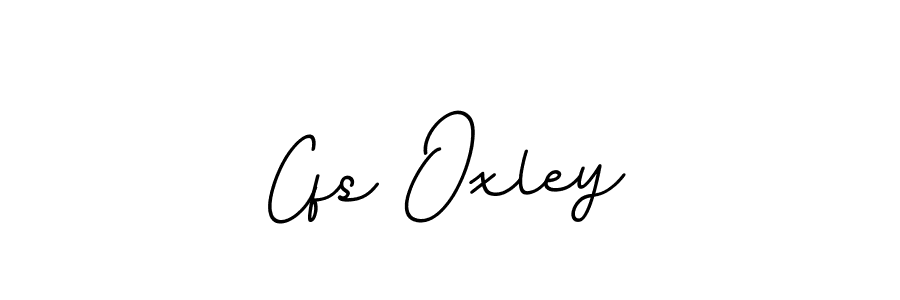 How to make Cfs Oxley name signature. Use BallpointsItalic-DORy9 style for creating short signs online. This is the latest handwritten sign. Cfs Oxley signature style 11 images and pictures png
