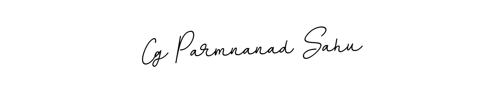 The best way (BallpointsItalic-DORy9) to make a short signature is to pick only two or three words in your name. The name Cg Parmnanad Sahu include a total of six letters. For converting this name. Cg Parmnanad Sahu signature style 11 images and pictures png