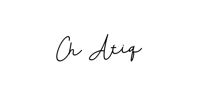 if you are searching for the best signature style for your name Ch Atiq. so please give up your signature search. here we have designed multiple signature styles  using BallpointsItalic-DORy9. Ch Atiq signature style 11 images and pictures png