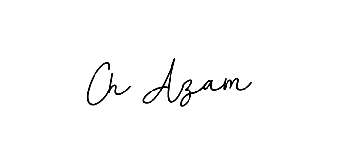 How to make Ch Azam signature? BallpointsItalic-DORy9 is a professional autograph style. Create handwritten signature for Ch Azam name. Ch Azam signature style 11 images and pictures png
