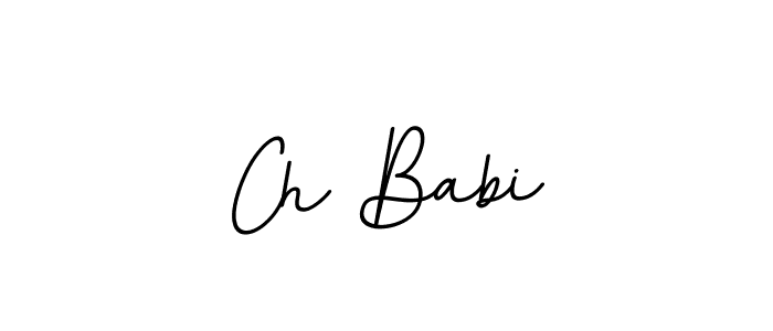 Ch Babi stylish signature style. Best Handwritten Sign (BallpointsItalic-DORy9) for my name. Handwritten Signature Collection Ideas for my name Ch Babi. Ch Babi signature style 11 images and pictures png