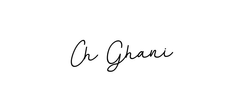 Use a signature maker to create a handwritten signature online. With this signature software, you can design (BallpointsItalic-DORy9) your own signature for name Ch Ghani. Ch Ghani signature style 11 images and pictures png