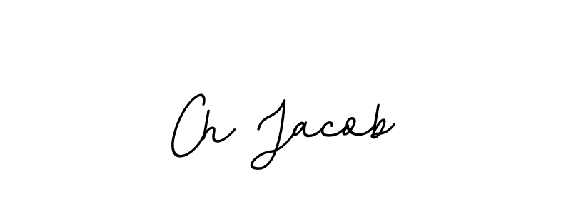 Ch Jacob stylish signature style. Best Handwritten Sign (BallpointsItalic-DORy9) for my name. Handwritten Signature Collection Ideas for my name Ch Jacob. Ch Jacob signature style 11 images and pictures png