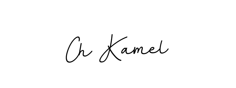 How to make Ch Kamel signature? BallpointsItalic-DORy9 is a professional autograph style. Create handwritten signature for Ch Kamel name. Ch Kamel signature style 11 images and pictures png