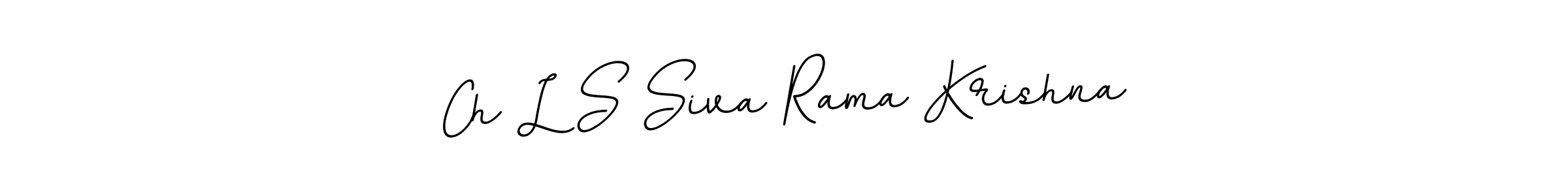 Make a short Ch L S Siva Rama Krishna signature style. Manage your documents anywhere anytime using BallpointsItalic-DORy9. Create and add eSignatures, submit forms, share and send files easily. Ch L S Siva Rama Krishna signature style 11 images and pictures png