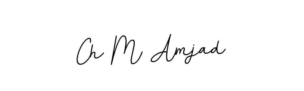 Also You can easily find your signature by using the search form. We will create Ch M Amjad name handwritten signature images for you free of cost using BallpointsItalic-DORy9 sign style. Ch M Amjad signature style 11 images and pictures png